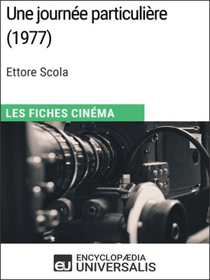 cover image of Une journée particulière d'Ettore Scola